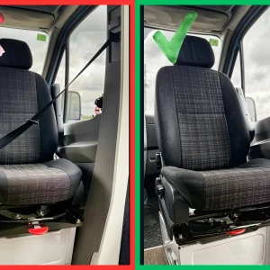 cinturon asiento giratorio mercedes sprinter